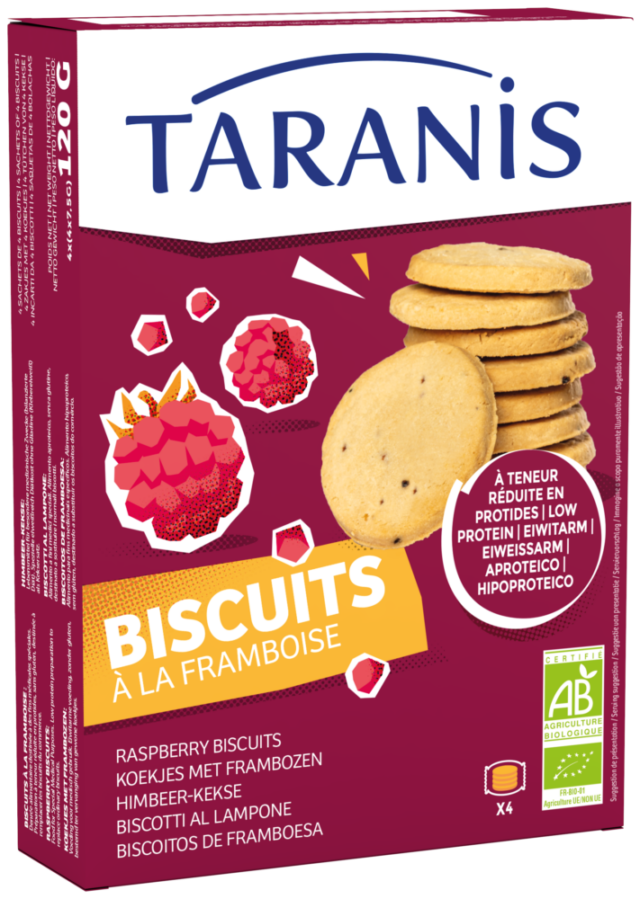 Biscuits à la framboise (BIO) - Taranis