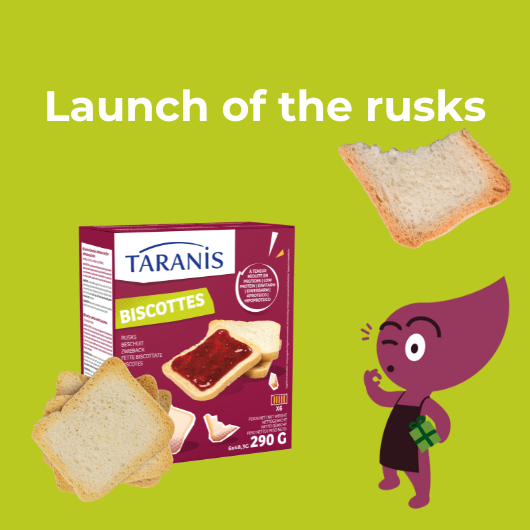 Launch of the rusks